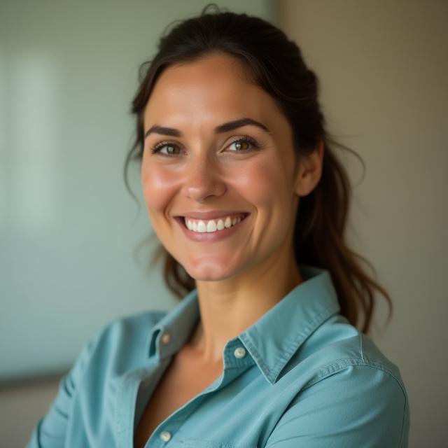 Professional and friendly Ana Cleaning Shine team member smiling